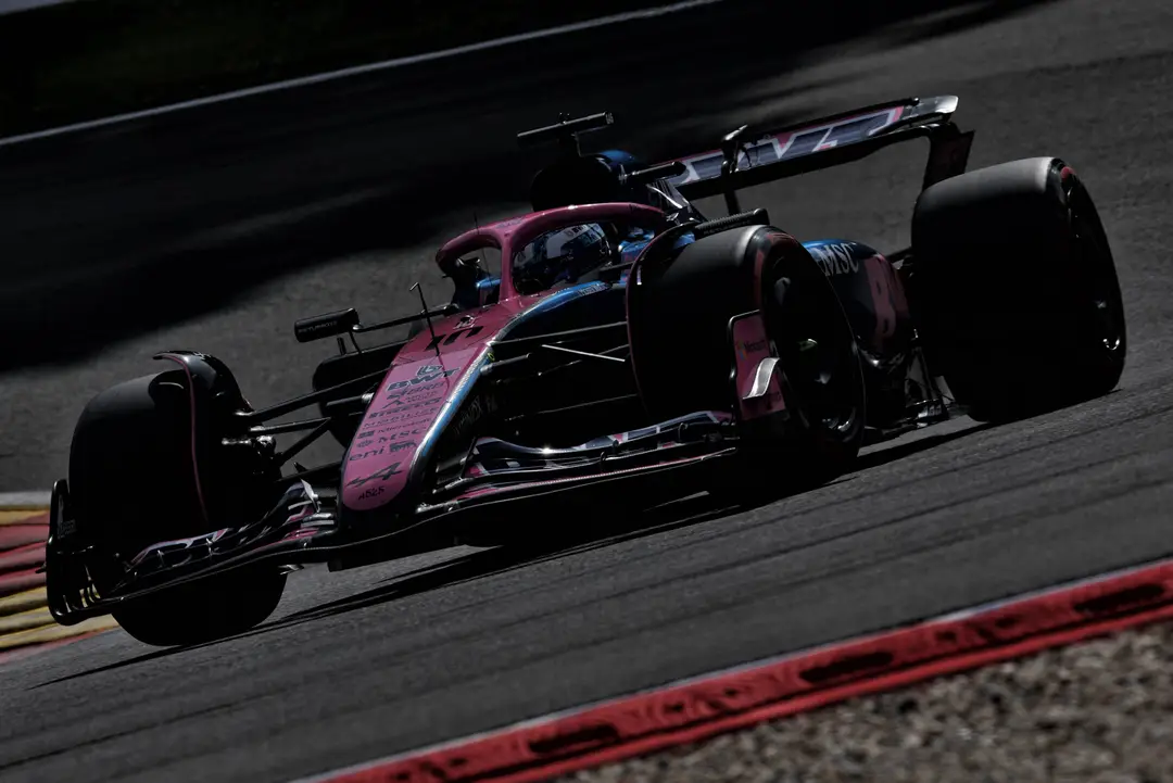 Pierre Gasly during the Belgian Grand Prix in Spa