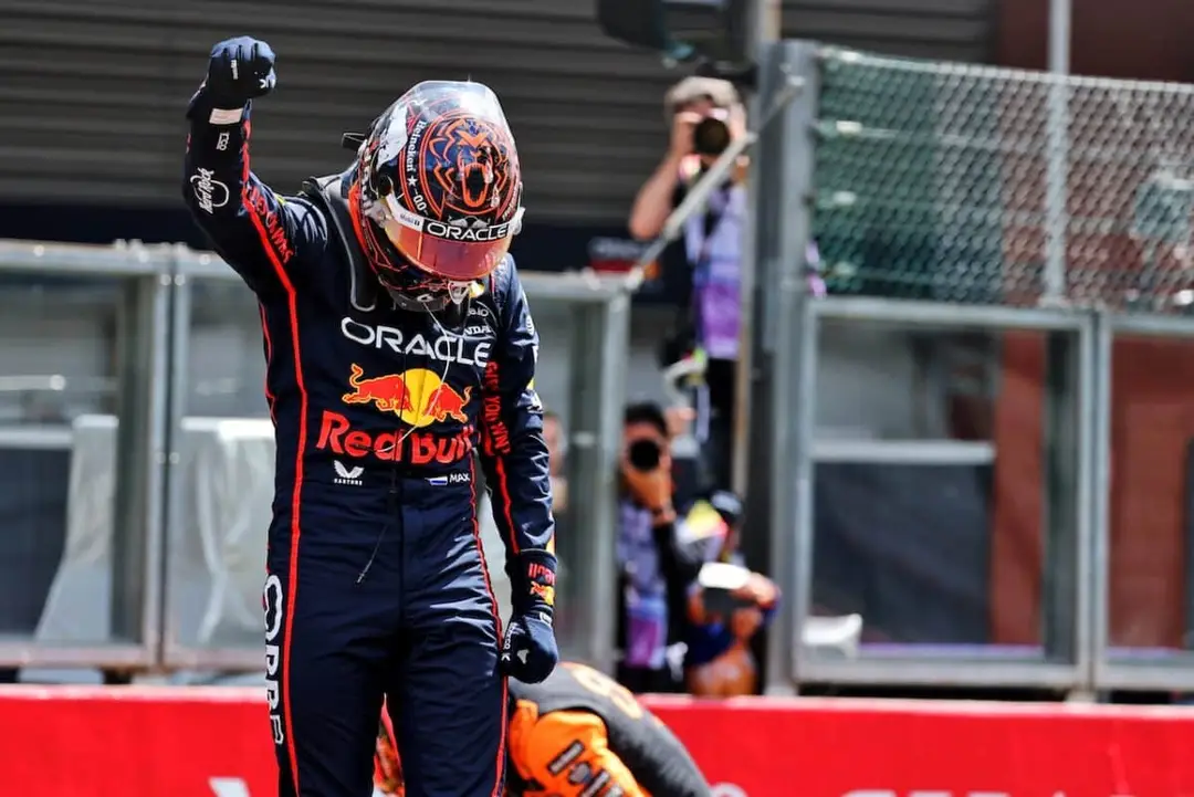 Max Verstappen at Spa