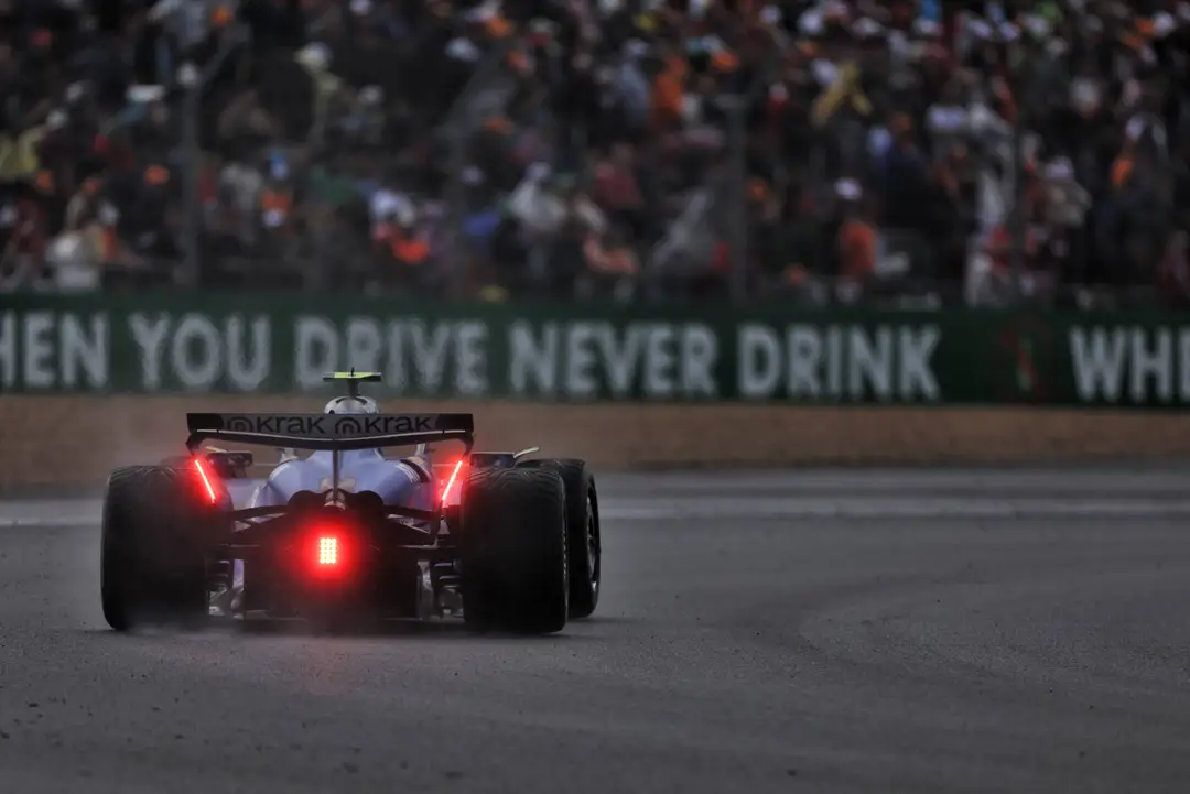 Sainz at Silverstone