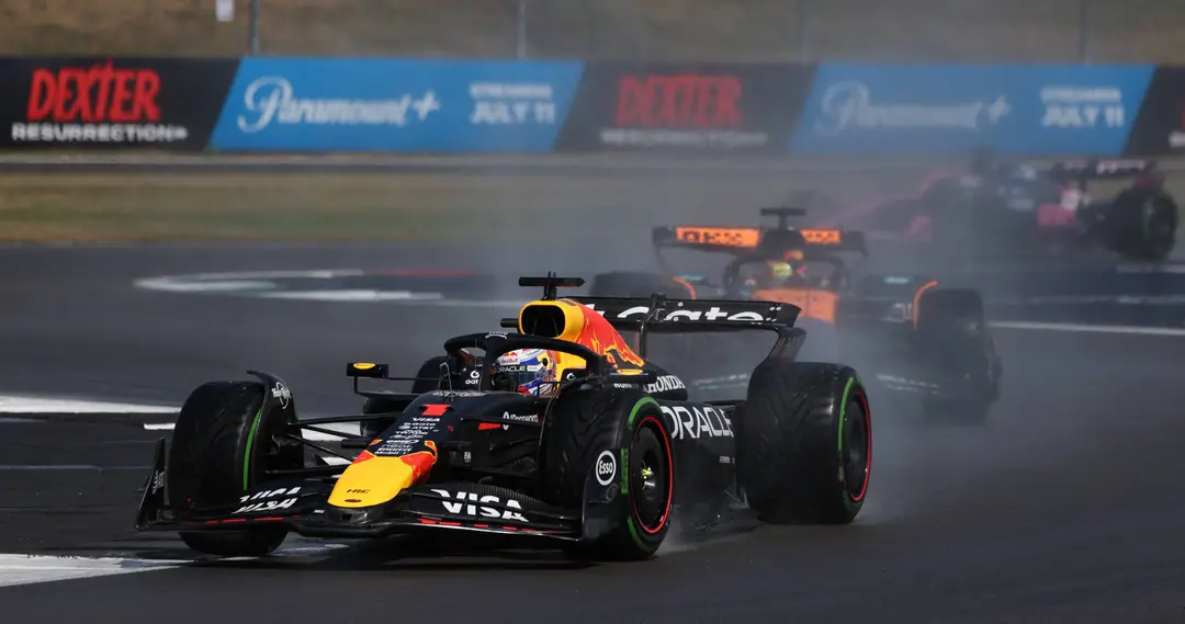 Max Verstappen pictured at the British Grand Prix&nbsp;