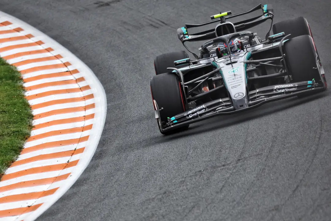Kimi Antonelli in Zandvoort during FP2 
