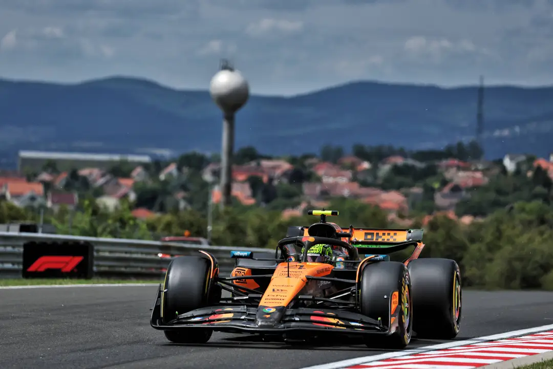 Lando Norris VT1 GP Hongarije