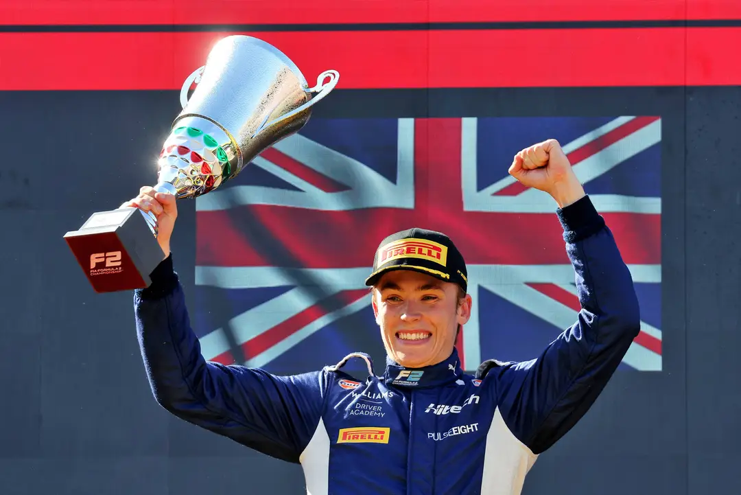 Luke Browning won the F2 Feature Race in Monza, Photo:&nbsp;Race Pictures