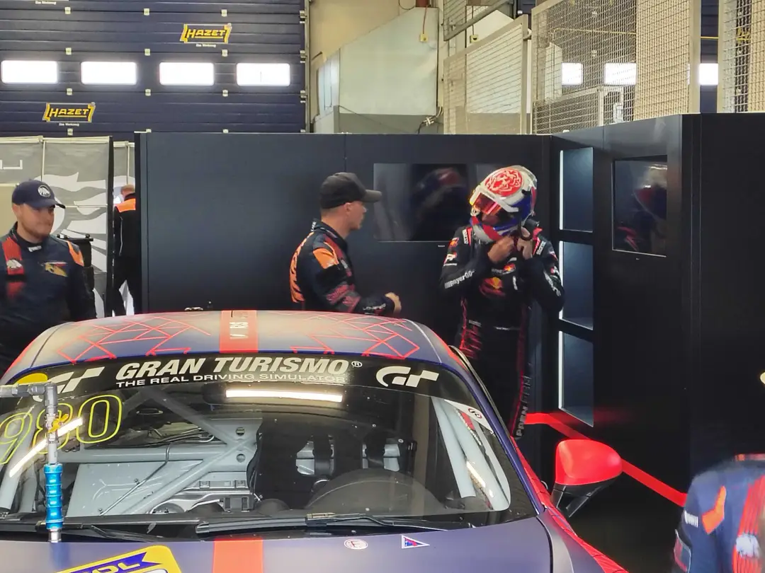 Max Verstappen op de Nürburgring