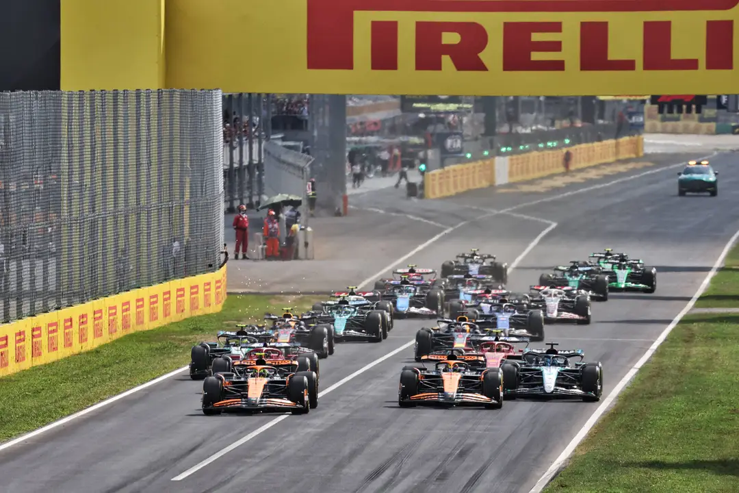 Start van de Italiaanse Grand Prix in 2024 