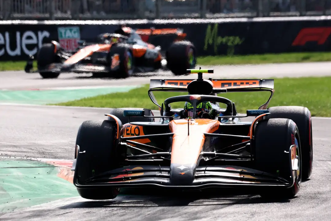 Lando Norris at the Italian Grand Prix