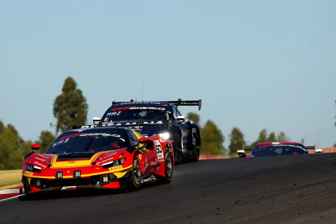 Arthur Leclerc in the #50 AF Corse Ferrari