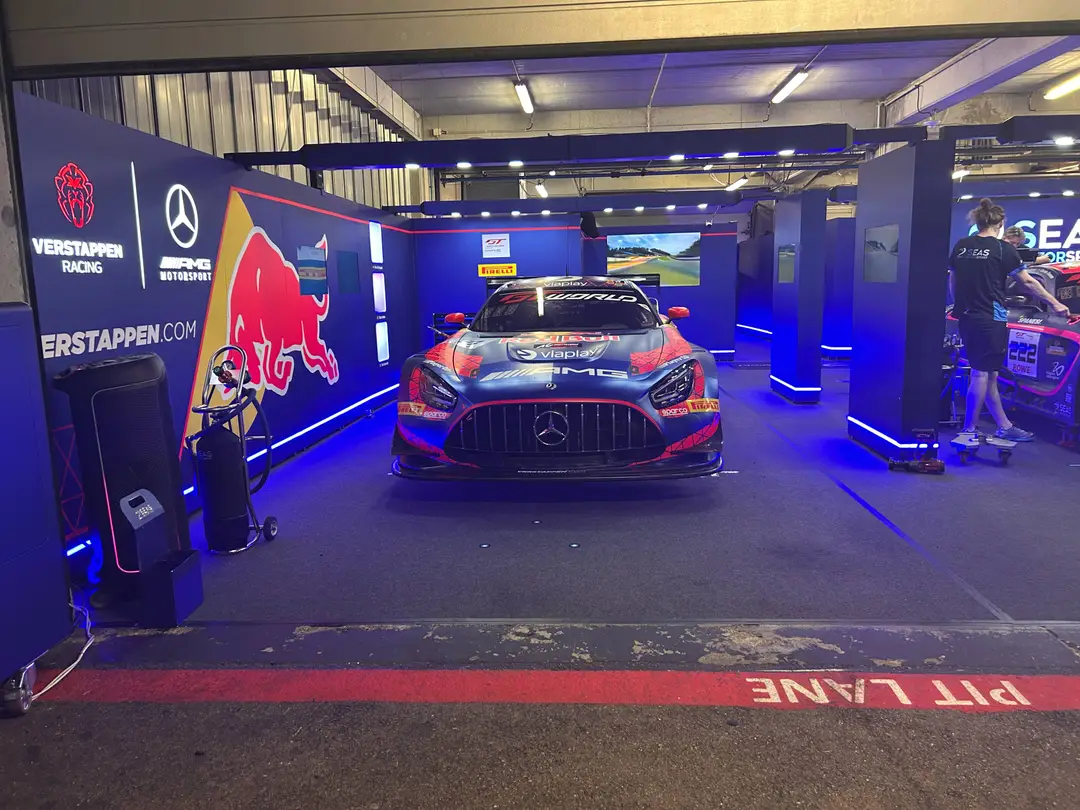 Verstappen Racing garage