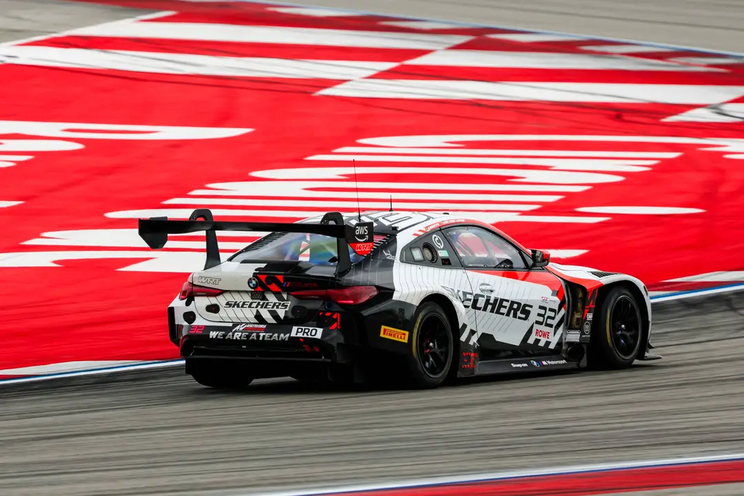 Kelvin van der Linde in the WRT BMW