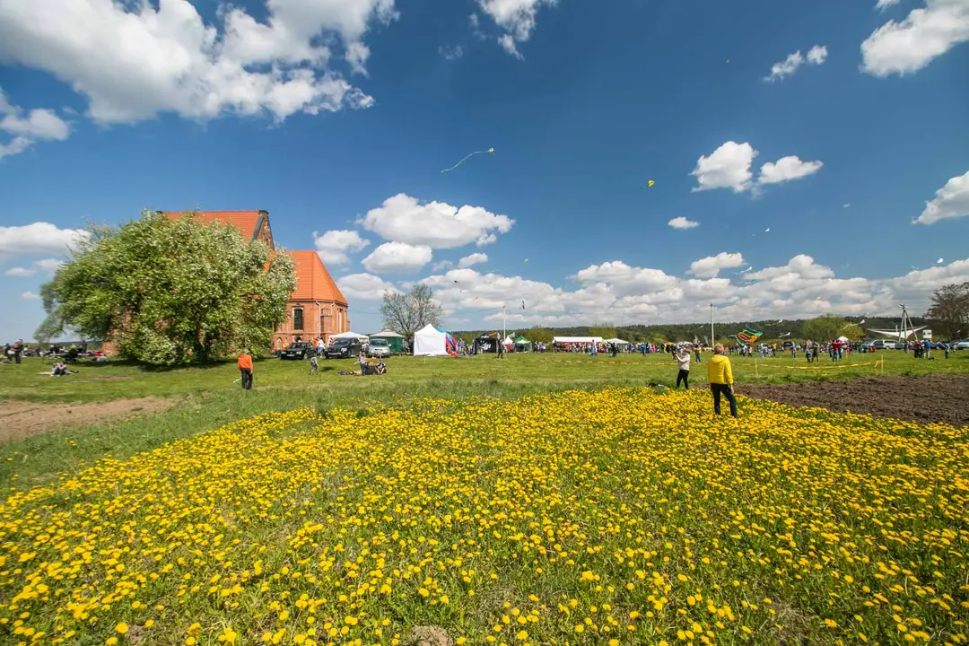 Aitvarų šventė Žapyškyje