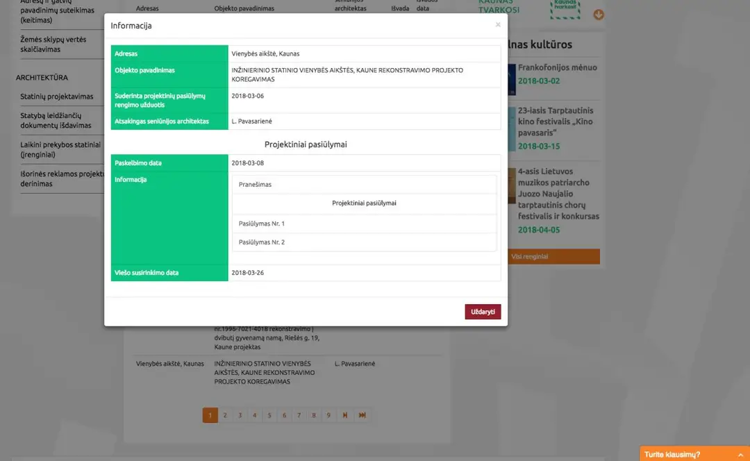 kauno savivivaldyb apie vieinimo rengin