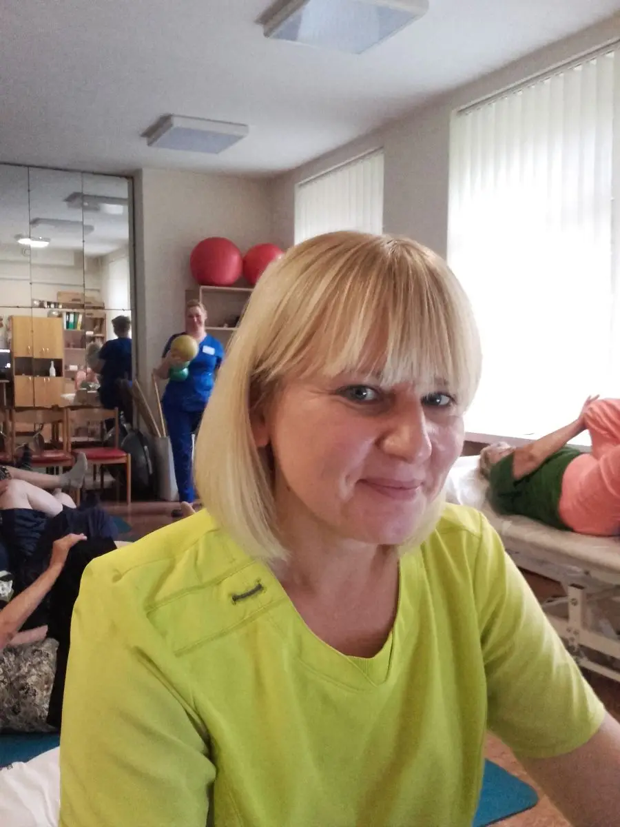 rkl str viduje reabilitacijos klinika kineziterapeut jurgita kubilit