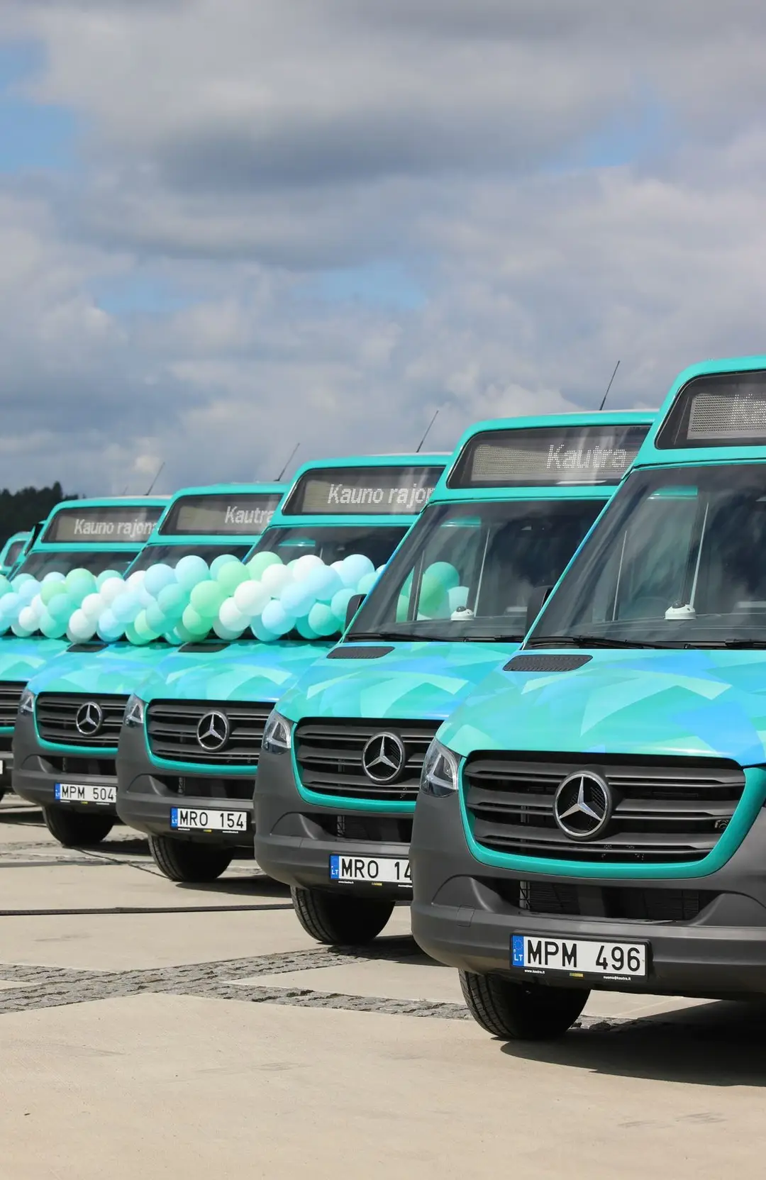 Smaragdiniai Kauno rajono autobusai