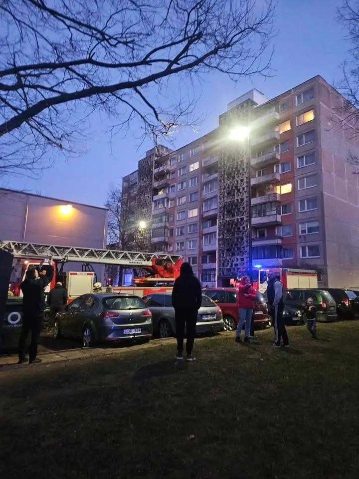 Įvykis V. Krėvės pr. / Skaitytojo nuotr.