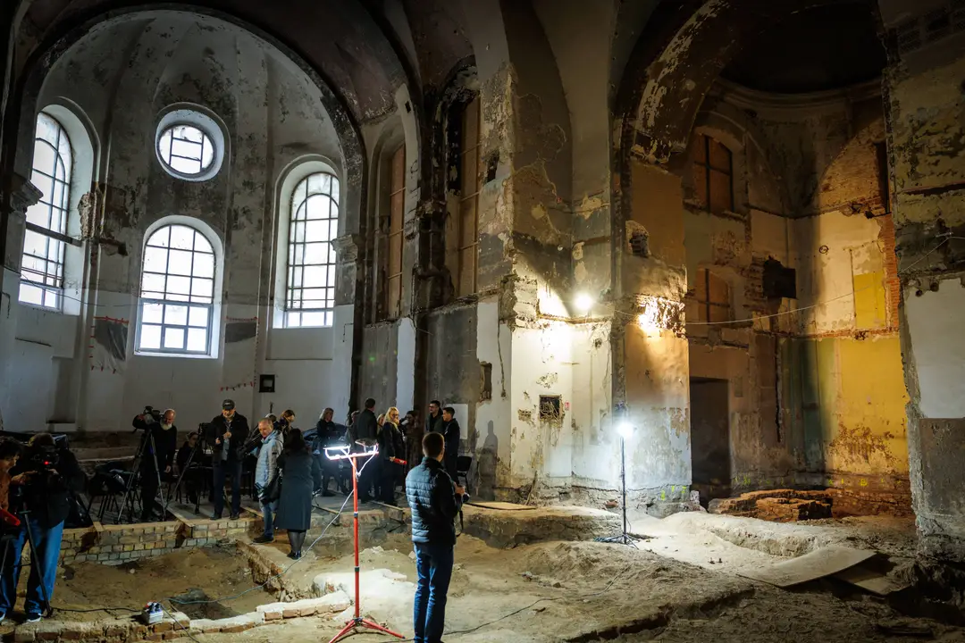 Archeologiniai atradimai Kauno Švč. Sakramento bažnyčioje