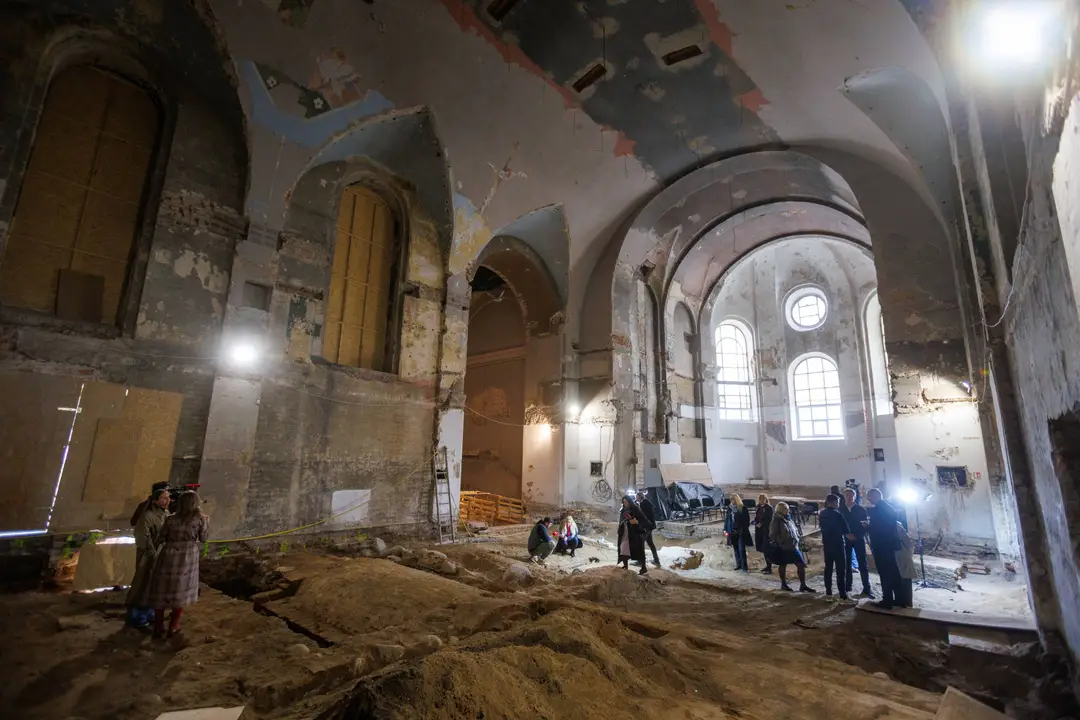 Archeologiniai atradimai Kauno Švč. Sakramento bažnyčioje