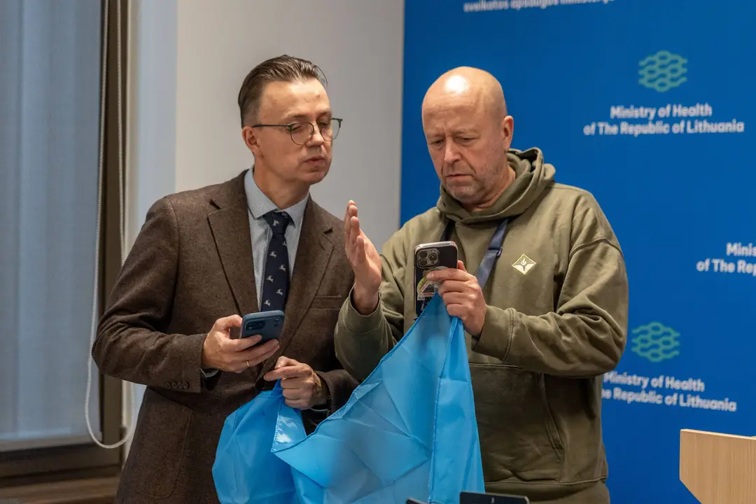 Egidijus Šilanskas ir Jonas Ohmanas