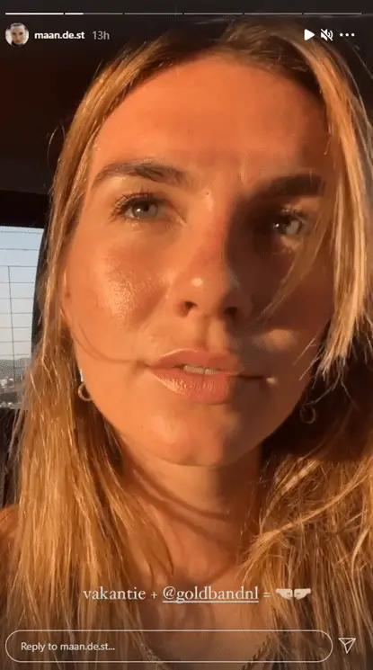 maan in de zon