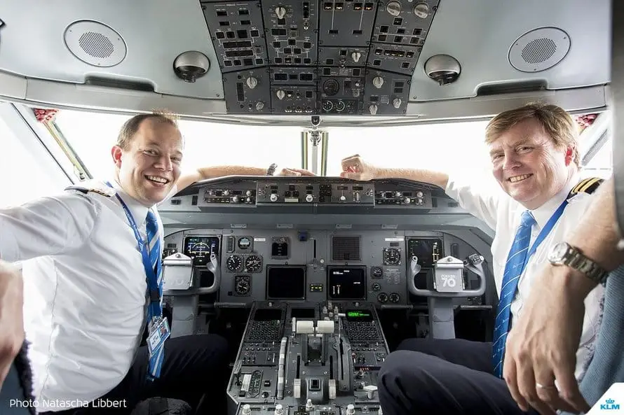 nederland willem alexander als piloot