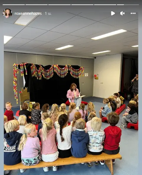 roxanne hazes leest voor
