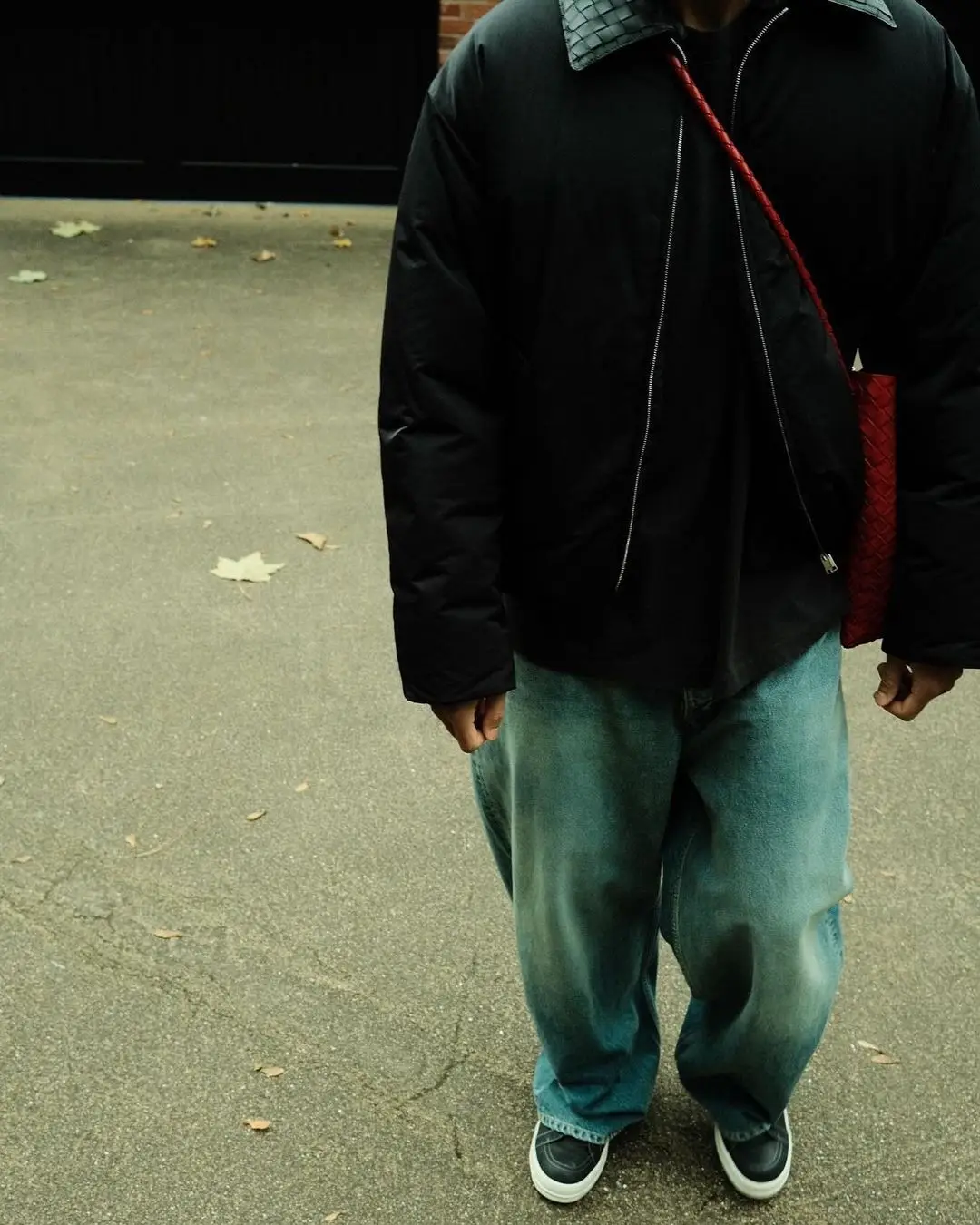 de extreme oversized broek van virgil van dijk