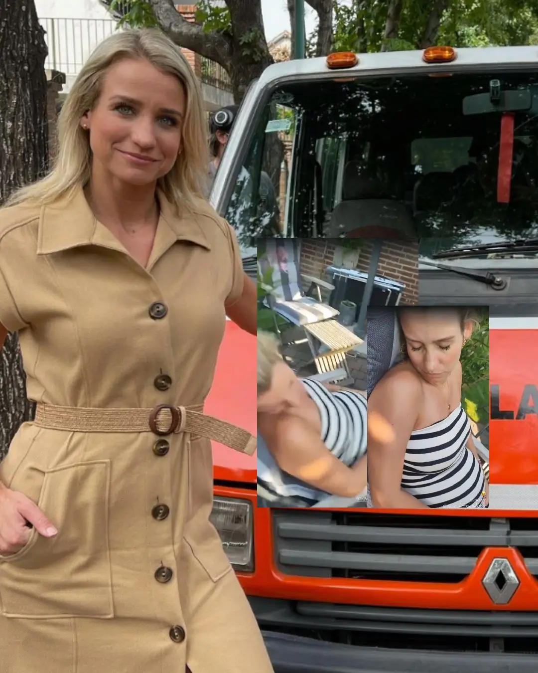 dionne stax slaapt in strak jurkje en wordt dan stiekem gefilmd