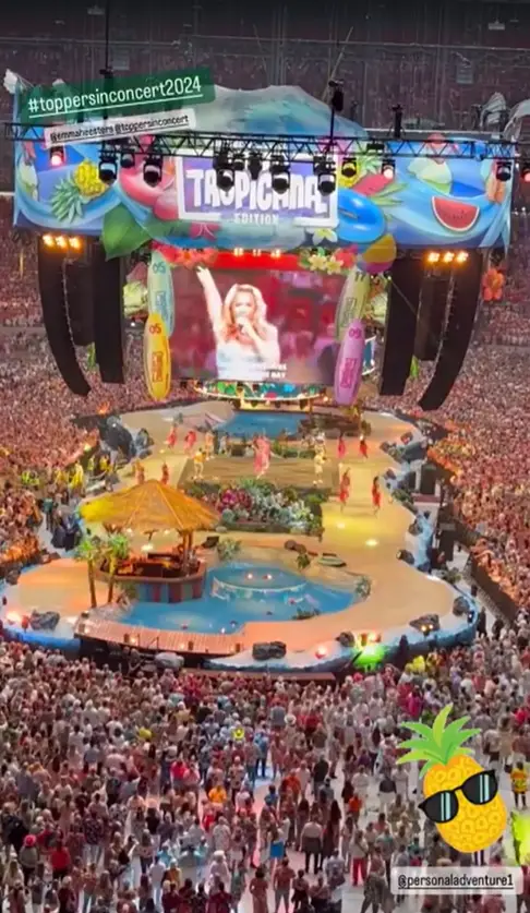 emma heesters bij de toppers in concert