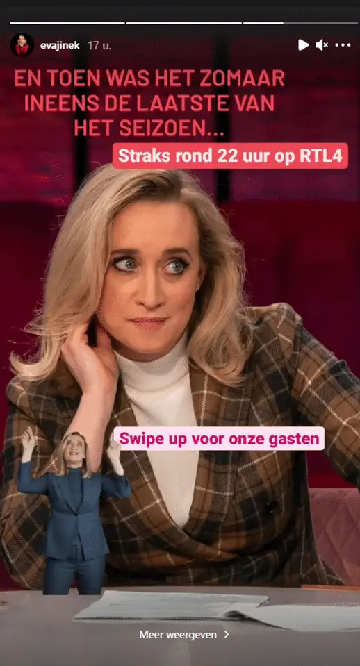 eva jinek stopt