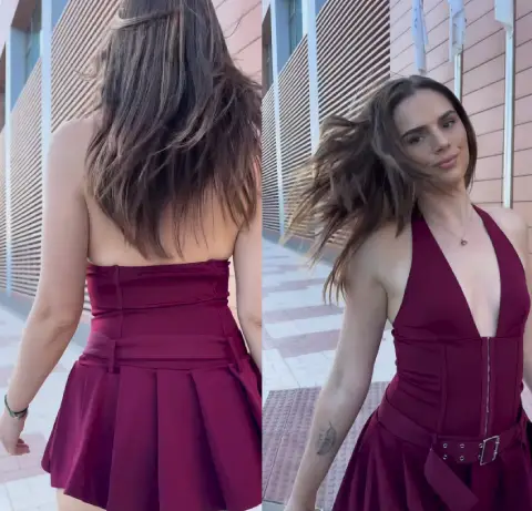 famke louise laat zichzelf van achteren filmen voor iedereen