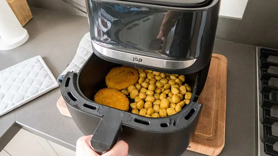 jap aspire airfryer krieltjes en vlees