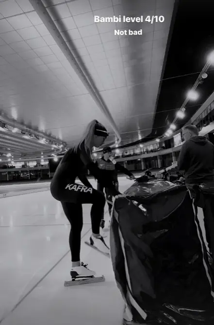 jutta leerdam is terug op de schaatsbaan in nederland