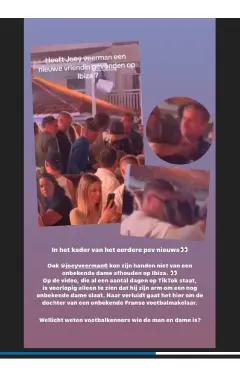 psver joey veerman hoopt dat zijn vriendin deze stiekeme video van ibiza trip niet te zien krijgt