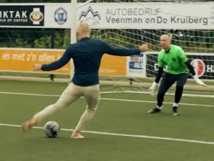 robben actie blote voeten