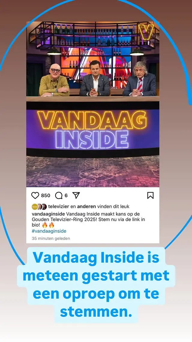 Tina Nijkamp over Televizier-Ring