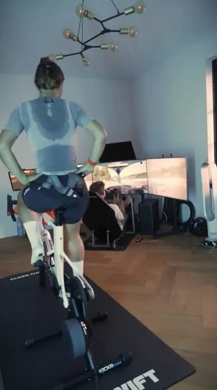 wielrenster puck moonen drijfnat