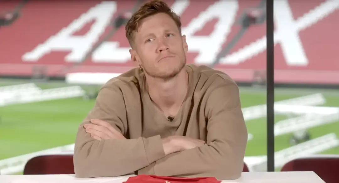 Wout Weghorst bij Ajax