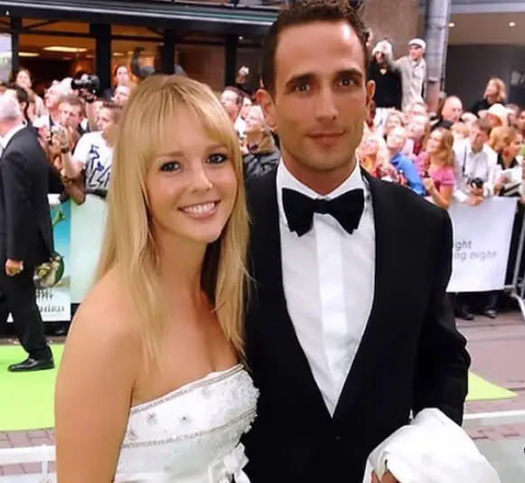 Chantal en Marco trouwdag