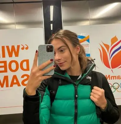 Femke Kok selfie