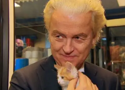 Geert Wilders kat