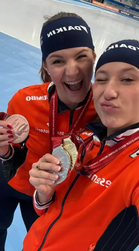 Angel Daleman en Suzanne Schulting