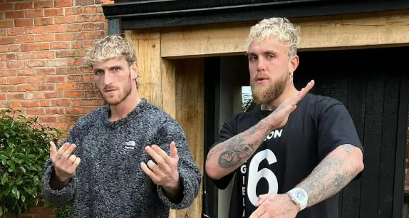 Jake Paul en Logan Paul