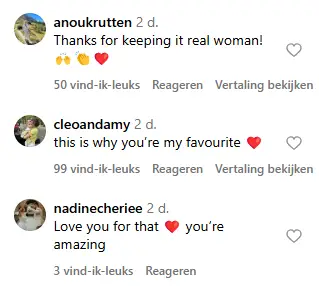 Reacties op de Post