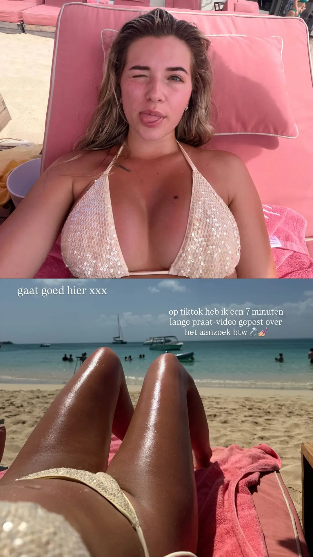 Jade Anna Bikini Strand