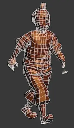 tintin wireframe foro 3d poder1