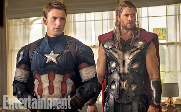 captain america thor