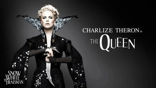 charlize theron als the evil queen