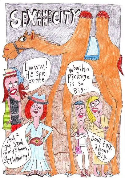 sex and the city strip