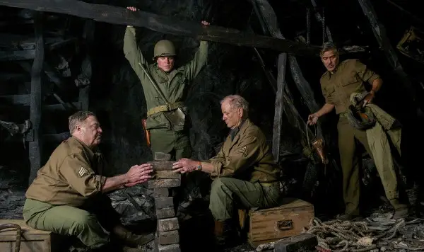 the monuments men clooney damon murray goodman 600x356 5