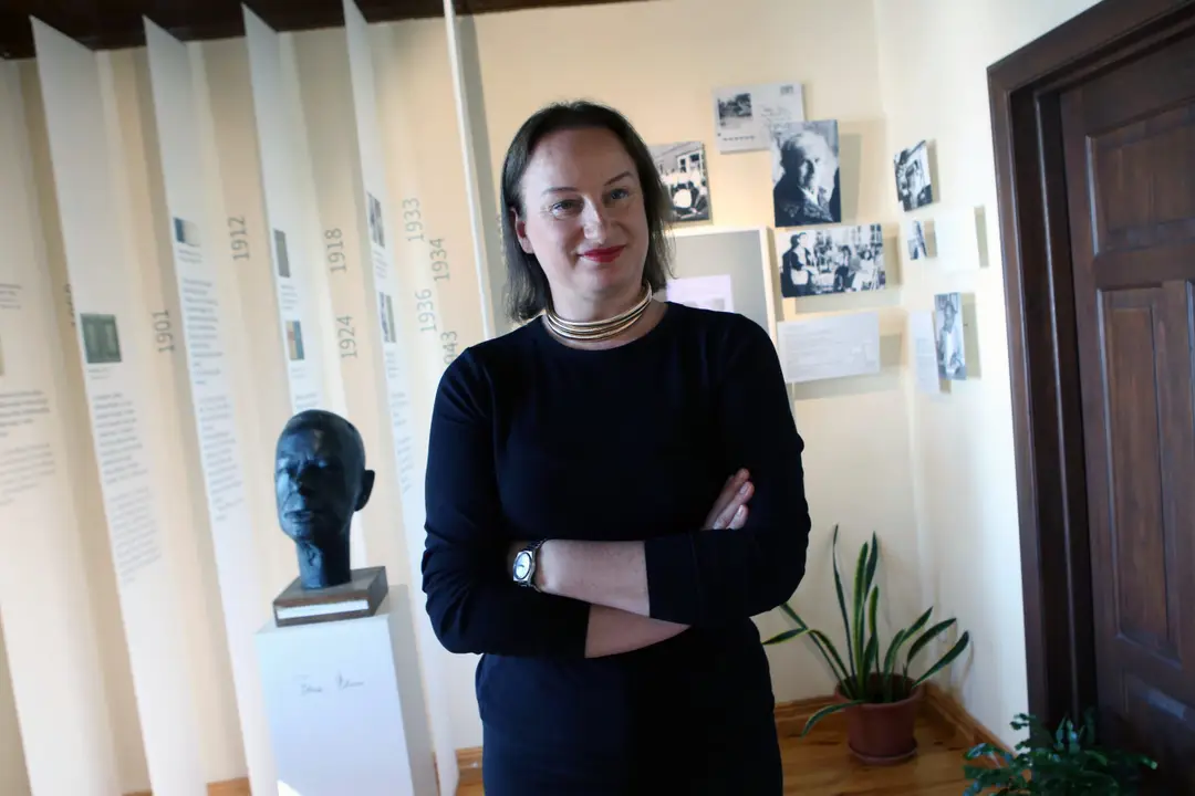 Įstaigos „Neringos muziejai“ direktorė L. Motuzienė./M. Patašiaus nuotr.