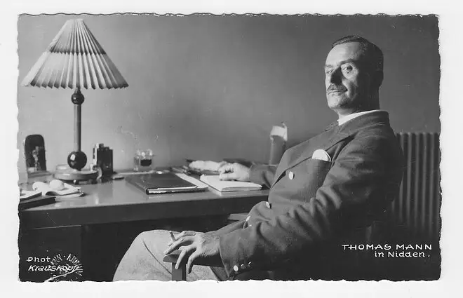 Thomas Mannas Nidoje, 1930-ųjų liepa./Thomo Manno memorialinio muziejaus nuotr.